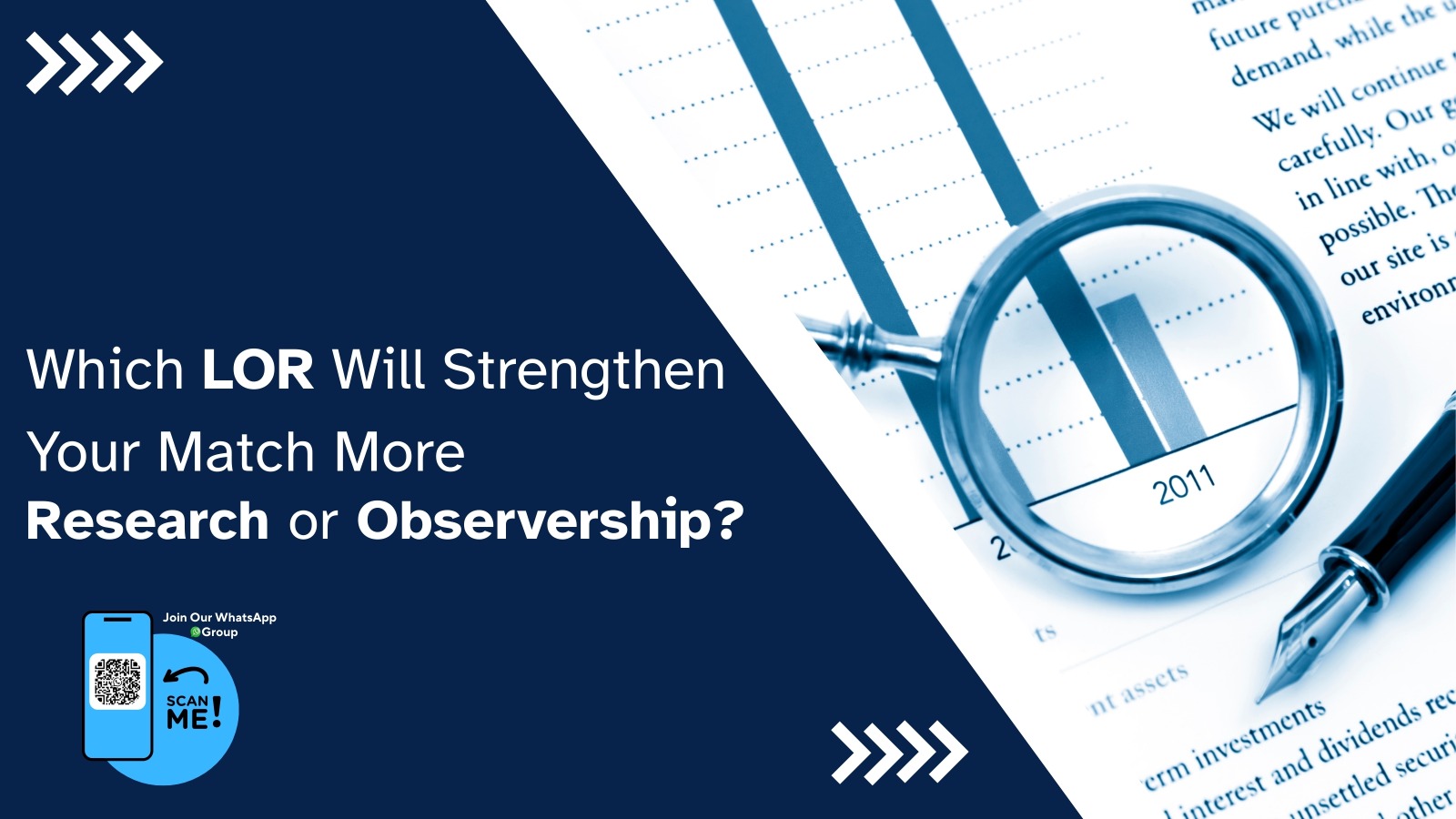 Which LOR Will Strengthen Your Match More: Research or Observership?