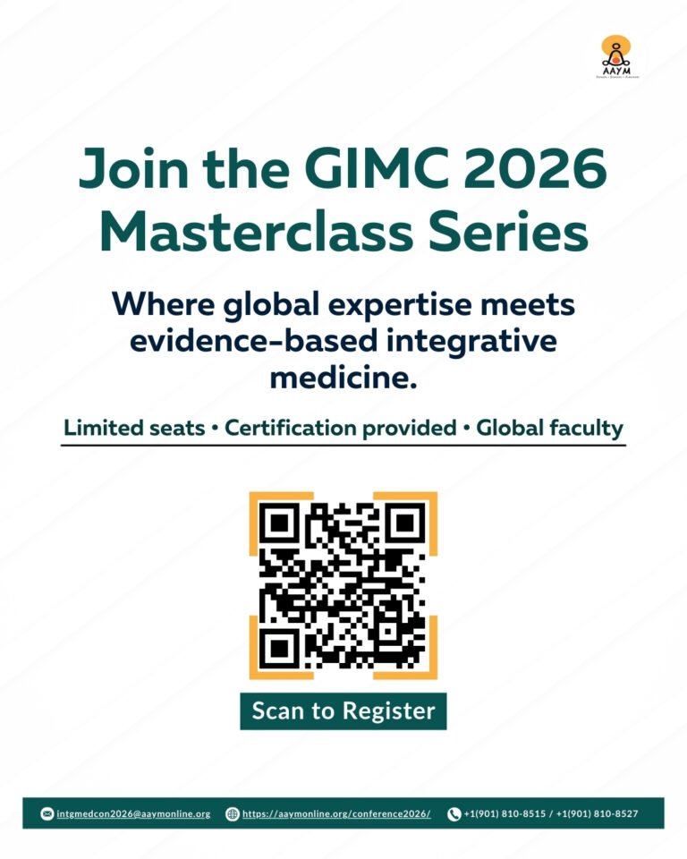 GIMC 2026 masterclass series promoting evidence based integrative medicine education