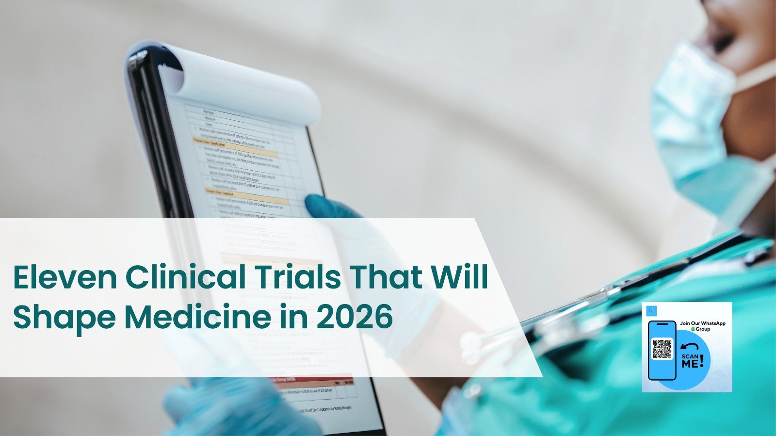 Eleven clinical trials shaping the future of medicine in 2026 with breakthrough medical research