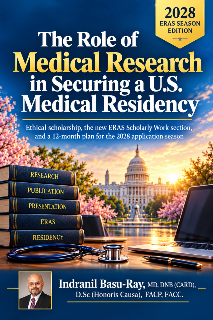 Medical Research and Residency Book Cover
